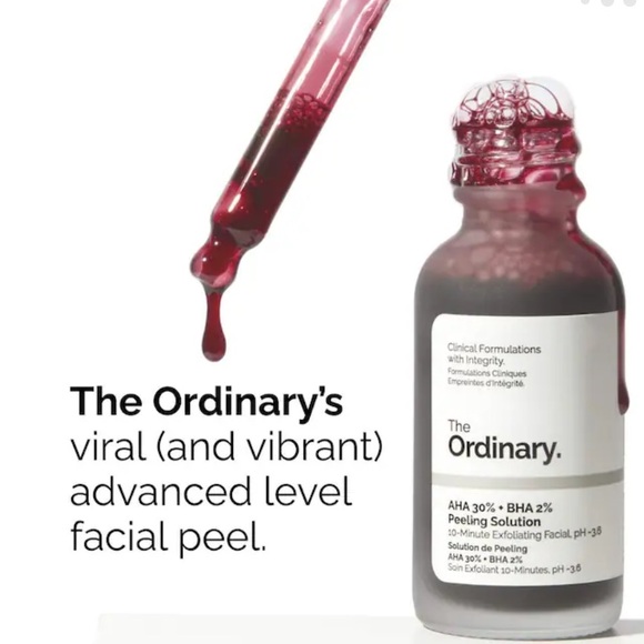 The Ordinary Skincare Peel - AHA BHA facial peeling solution nwt - Picture 2 of 2